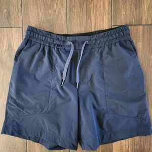 Lulu Lemon Navy Blue Shorts